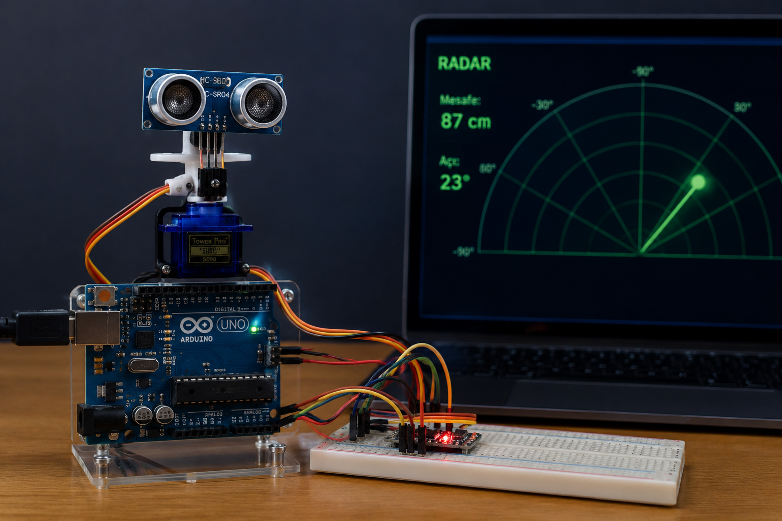 Arduino Servo Radar